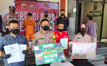 Polres Bogor Tangkap Tersangka Kasus Investasi Bodong