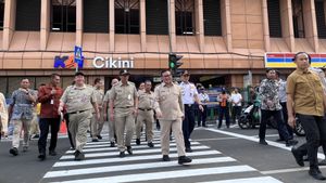 Buat Pelican Crossing Depan Stasiun Cikini, Pramono: Ojol-Taksi Tak Boleh Parkir di Sini 