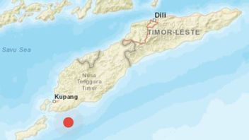 An Earthquake With A Magnitude Of 5.5 Guncang In Kupang City