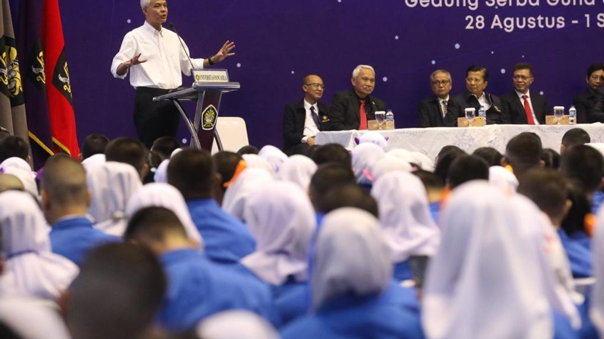 Ganjar Sebut Pembangunan SDM Andal, Kunci Wujudkan Indonesia Emas 2045