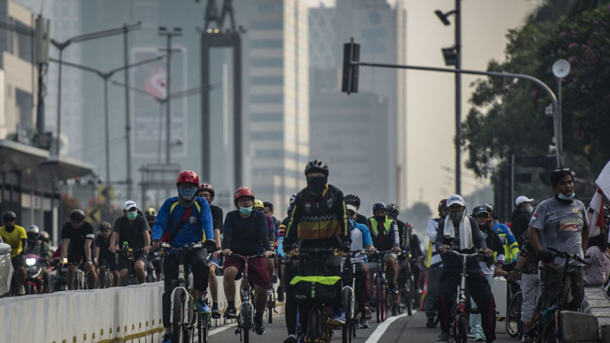 Arrêtez De Faire Du Vélo Sur La Route, Anies Baswedan: Nous Voulons Que Vous Soyez En Sécurité