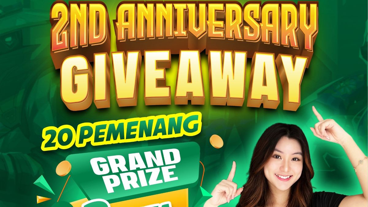 Millions Of Rupiah Prizes In 2nd Anniversary Tokogame.com, Here's How To Get It
