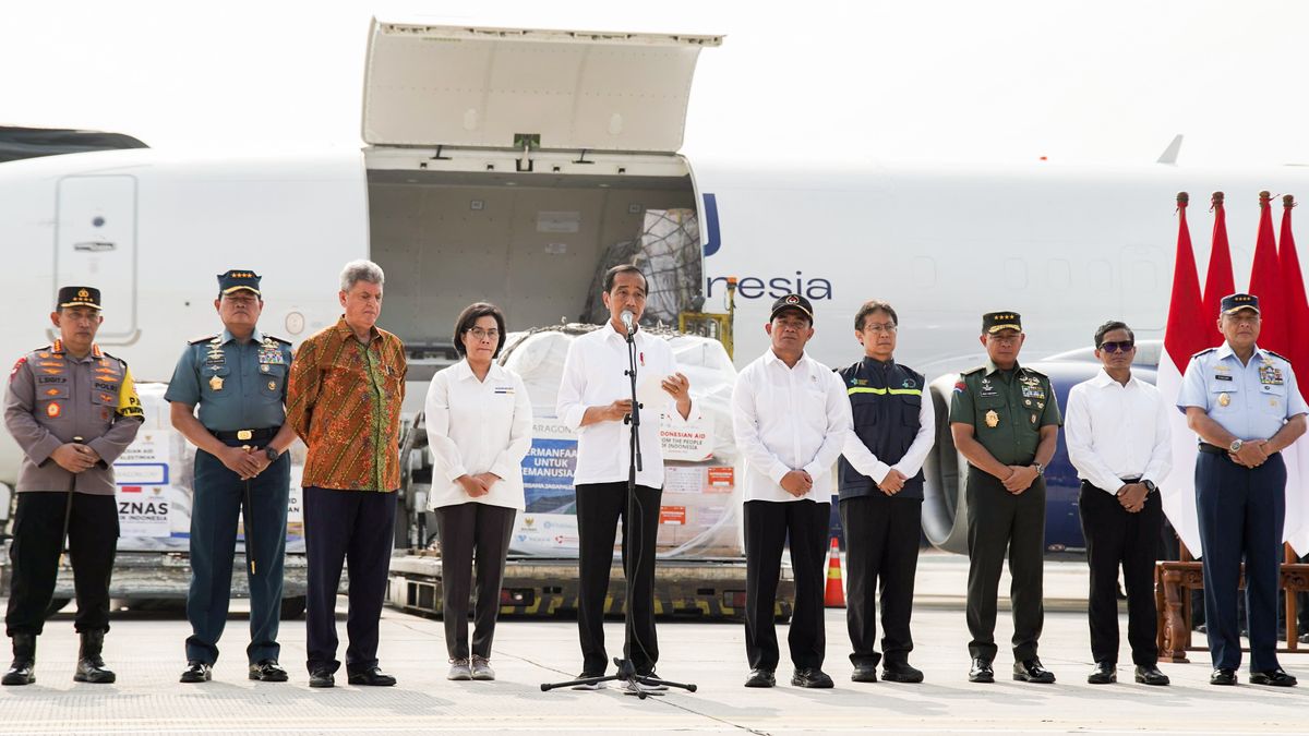 BBN航空インドネシア人道支援物資配送の一連のミッションの円滑化