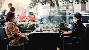 Melihat Keakraban Sri Mulyani dan Menlu Retno yang Asik Ngeteh di Kafe Italia Jelang G20