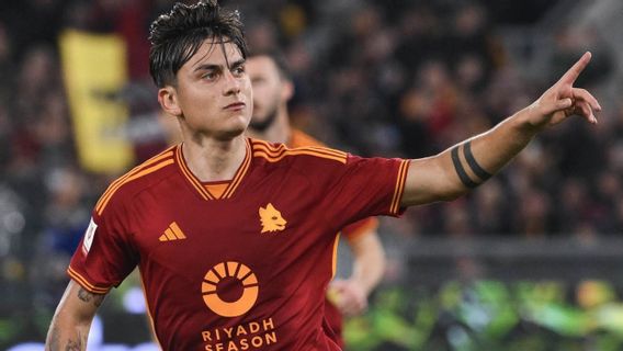 Penalti Paulo Dybala Bawa AS Roma Lawan Lazio di Coppa Italia