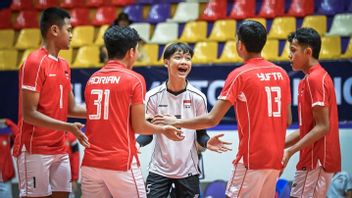 ドラマ、U-16インドネシアバレーボール代表 ハジャール・タイ 3-2