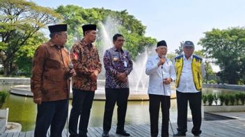 Wapres Maruf Amin Resmikan Proyek Penataan Kawasan Taman Balekambang yang Dikerjakan PTPP