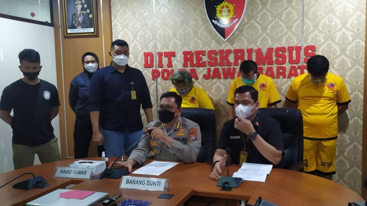 West Java Regional Police Determine 3 Suspects In The Case Of TA Artist Prostitution, Contraceptives Become Evidence