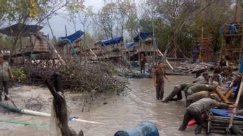 Kementerian ESDM Hentikan Aktivitas Penambang Bijih Timah Ilegal di Laut Belinyu Bangka
