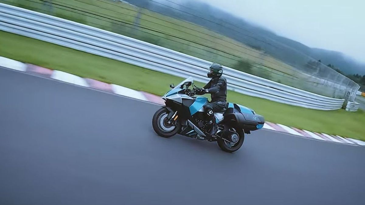 Kawasaki Sukses Uji Coba Motor Konsep Bertenaga Hidrogen