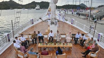 Jokowi Analogizes Leaders Together On Pinisi Ships Such As ASEAN Characters