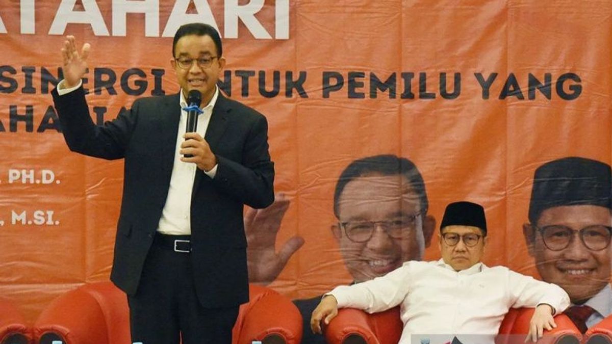 All Out Work Promise With Anies, Cak Imin: If It's Not Useful, Ready To Back Down The Way