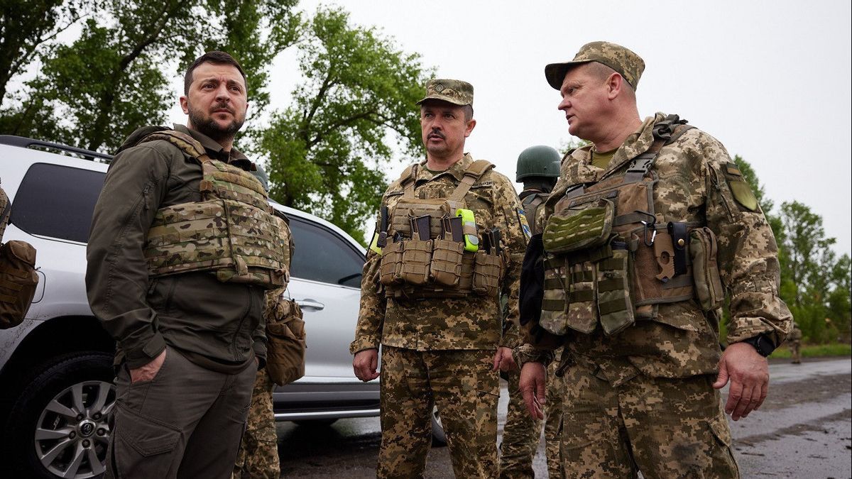 Nasib Donbas Ditentukan Perang di Sievierodonetsk, Presiden Zelensky: Ini Pertempuran yang Sangat Sulit dan Brutal