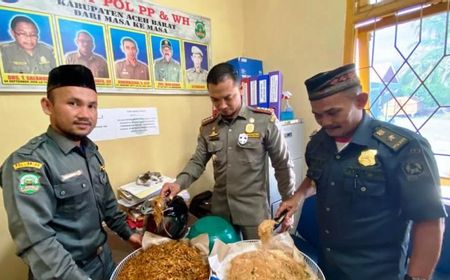 Satpol PP Aceh Sita Makanan dari Pedagang yang Jualan Siang Hari saat Puasa, Bakal Dicambuk