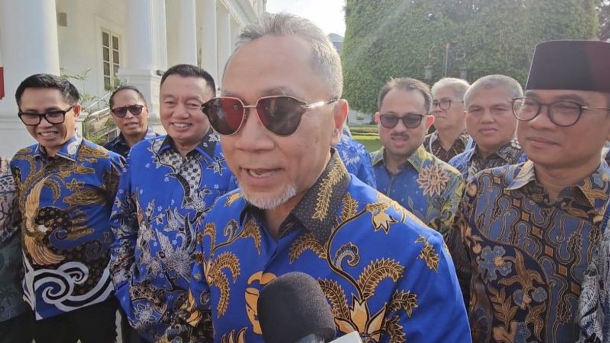 Zulhas Bantah Bahas Jatah Menteri di Kabinet saat Pengurus PAN Temui Jokowi