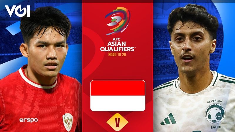 インドネシア代表 vs サウジアラビア代表 決闘、AFC: スリラーマッチ