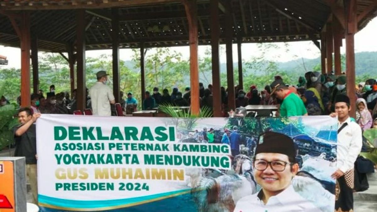 Berita Politik: Asosiasi Peternak Kambing DIY Dukung Gus Muhaimin Maju Capres 2024