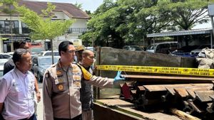 La police de Jabar a arrêté 3 voleurs de fer fer dans l’ouest de Bandung