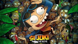 电影《Si Juki:The Movie:Harta Pulau Monyet》中的感人气氛气泡泡泡泡泡泡