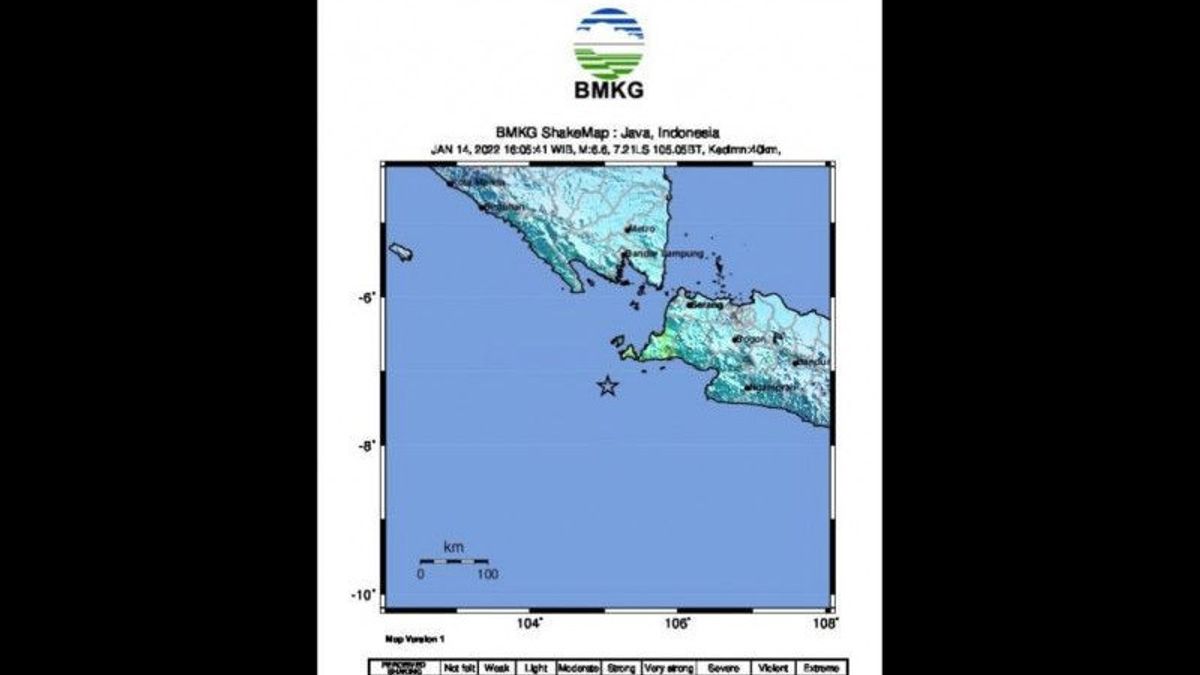 Gempa Banten Magnitudo 6,6 Jenis Dangkal akibat Aktivitas Subduksi