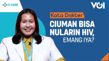 VIDEO Kata Dokter: Ciuman Bisa Nularin HIV, Emang Iya?