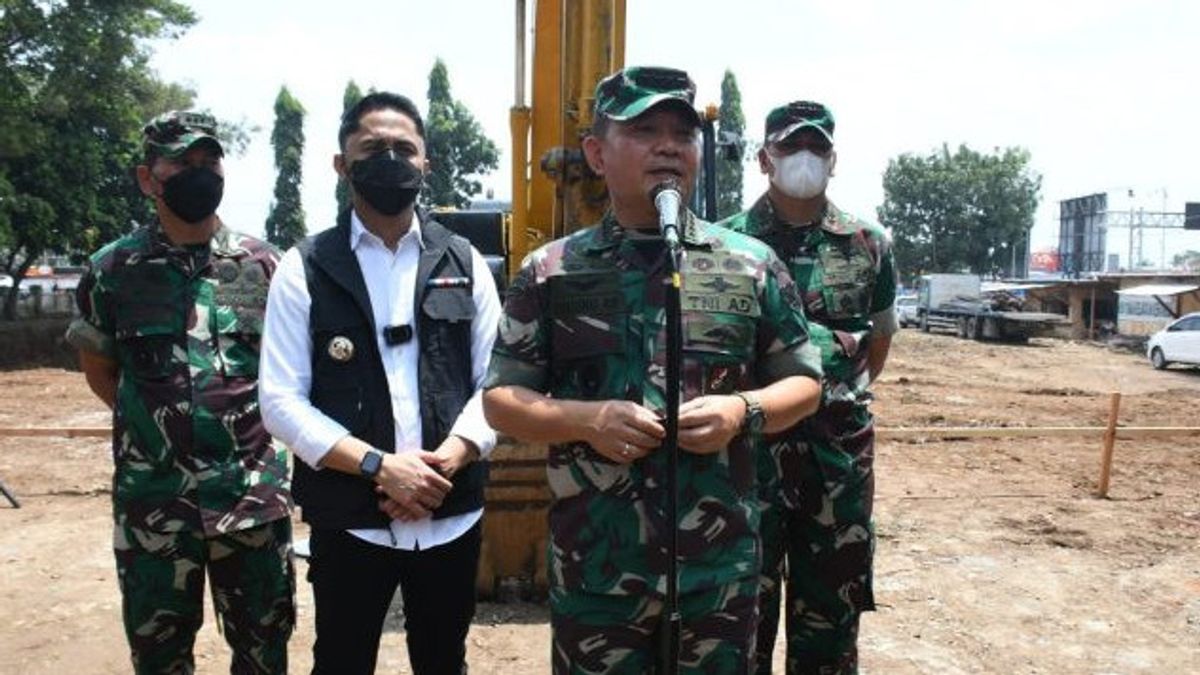 Together With Hengky Kurniawan, General Dudung Groundbreaking The Little Madinah Development In West Bandung
