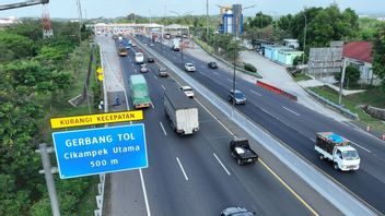 H-1 Lebaran: One Way KM 70-KM 414 Stopped, Traffic Back to Normal
