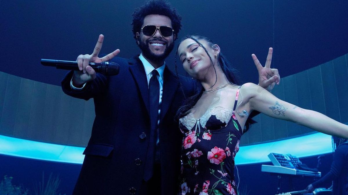 Ariana Grande And The Weeknd Collaboration In The Remix Version Of The Abel Tesfaye Song