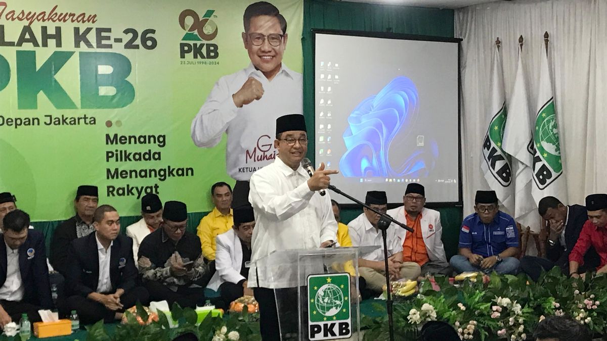 Heru Budi demande d’être non compromis, Anies: performance du gouvernement provincial de DKI peuple qui évaluera