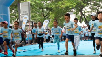 Ajang Lari Anak-Anak Jadi Aktivitas Fisik dan Quality Time Keluarga