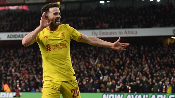 Two Goals From Diogo Jota Silence Emirates, Take Liverpool To Wembley