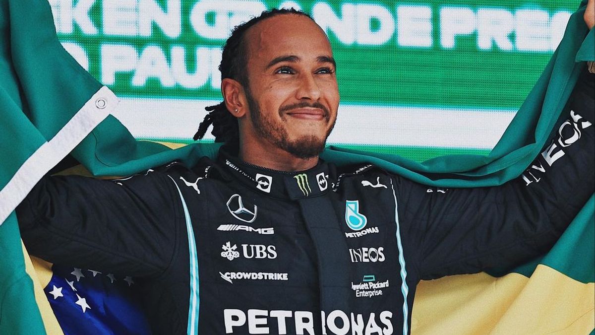Dianugerahi Gelar Warga Kehormatan Brasil, Lewis Hamilton: Saya Tidak Bisa Berkata-kata Sekarang, Terima kasih
