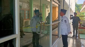 Police Examine 5 Korek Witnesses For The Cause Of The South Sumatra OKU Regent's Office Fire