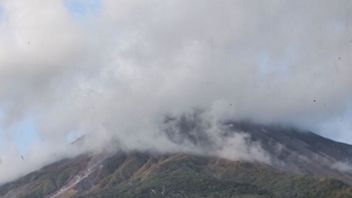 Mount Karangetang In Southeast Sulawesi Erupts, Lava Falls Launches To Kahetang River