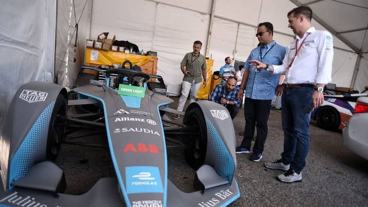 Already Made Asphalt At Monas, It Turns Out That DKI Has Not Determined The Location Of Formula E