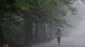 BMKG : La pluie dans toutes les grandes villes a commencé mardi soir