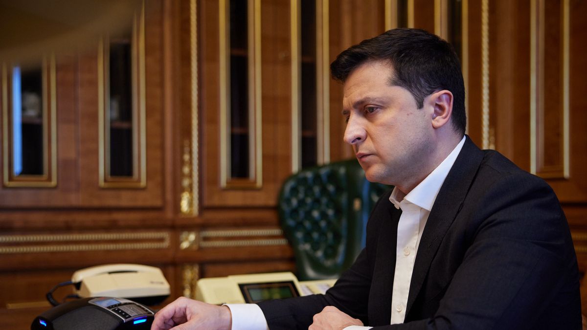 Volodymyr Zelensky Sebelum Invasi Rusia ke Ukraina Dimulai: Ketika Diserang, Yang Anda Lihat Wajah Kami Bukan Punggung