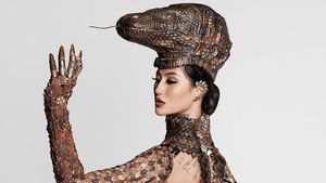 Tampil Memukau dengan Kostum Komodo Dragon, Ayu Maulida Gagal Sabet Best National Costume di Miss Universe 2020