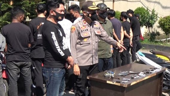Polisi Tangkap Belasan Anak di Bawah Umur yang Terlibat Aksi Balap Liar di Jalan Protokol