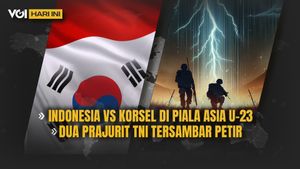 فيديو VOI اليوم: توقعات إندونيسيا ضد كوريا الجنوبية في كأس آسيا تحت 23 عاما ، أصيب جنديان من TNI بالبرق
