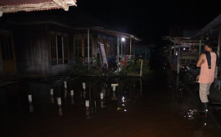 Banjir Kiriman Rendam 12 Kelurahan di Palangka Raya, 16.767 Jiwa Terdampak