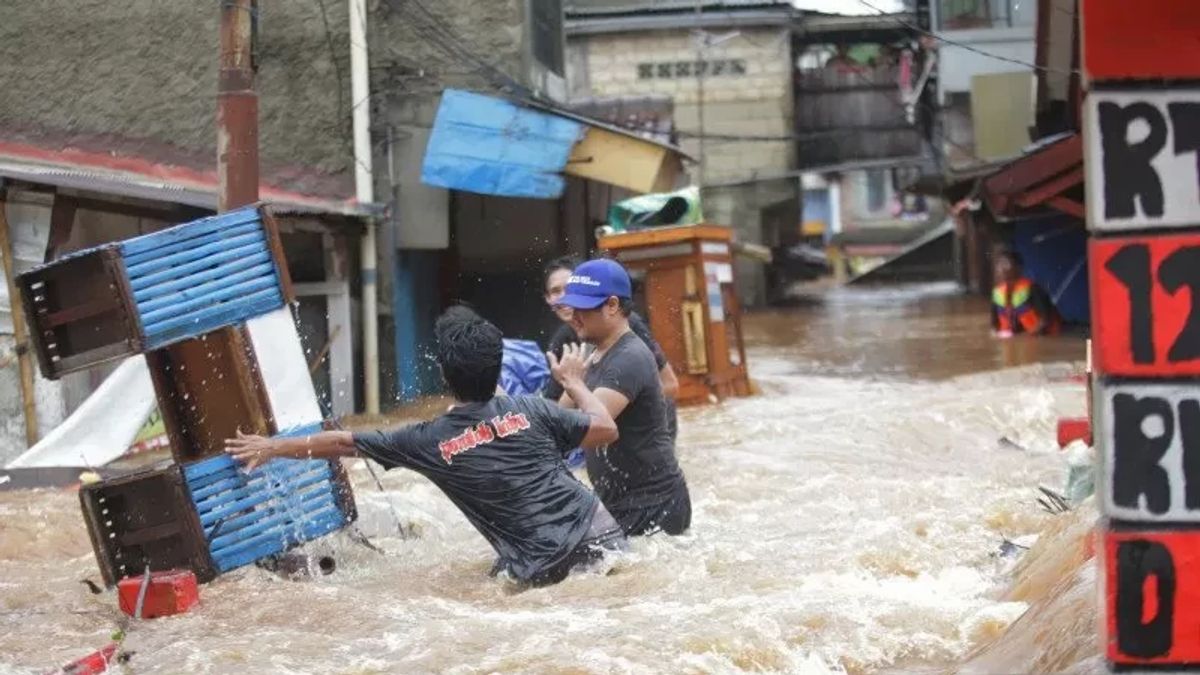 极端天气的可能性，雅加达南部的居民要求今天注意洪水