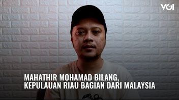 VIDEO VOI Hari Ini: Mahathir Mohamad Bilang, Kepulauan Riau Bagian dari Malaysia