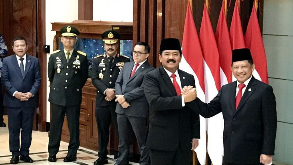 Hadi Tjahjanto Immediately Holds A Meeting At The Coordinating Ministry For Political, Legal And Security Affairs