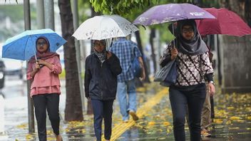 Cuaca Jakarta Selasa 14 Mei, Waspada Hujan Petir di Jaksel, Jaktim, dan Jakbar