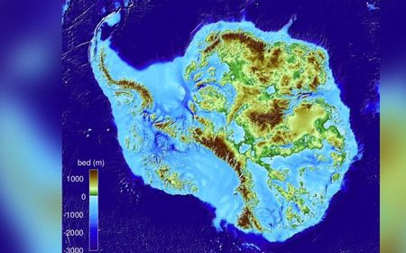 Daratan Terdalam di Bumi Ada di Bawah Benua Antartika
