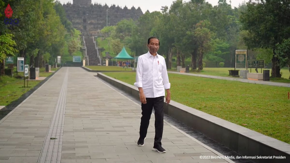 Beautified Borobudur, Jokowi Has No Problem Tourists Will Burst During Eid Season