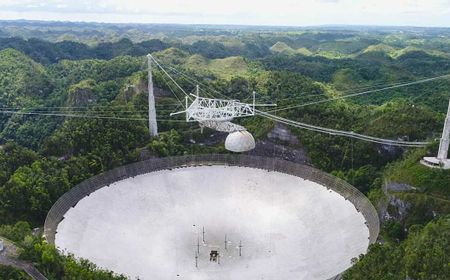 Rusaknya Teleskop Observatorium Arecibo yang Menghentikan Penelitian Para Ilmuwan