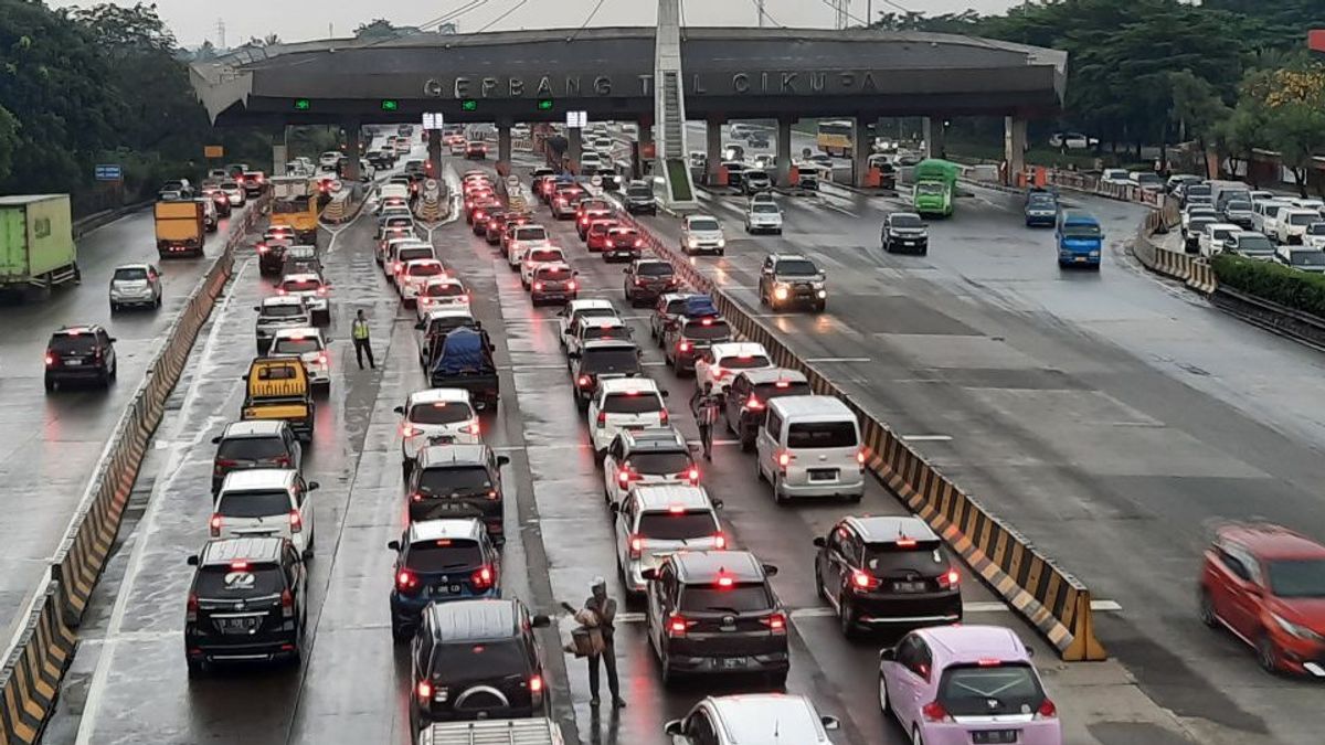 アラート!ジャカルタ-タンゲラン有料道路の今週の修理のために渋滞