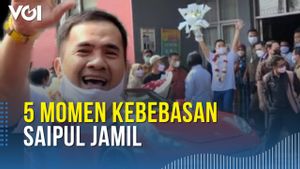 VIDEO 5 Momen Kebebasan Saipul Jamil